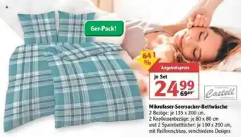 Globus Mikrofaser-seersucker-bettwäsche Castell Angebot