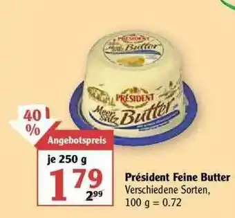 Globus Président Feine Butter Angebot