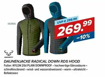 Hervis Daunenjacke Radical Down Rds Hood Dynafit Angebot