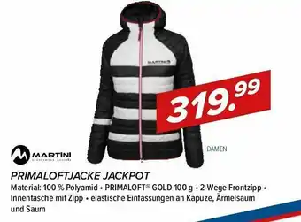 Hervis Martini Primaloftjacke Jackpot Angebot