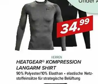 Hervis Heatgear Kompression Langarm Shirt Angebot