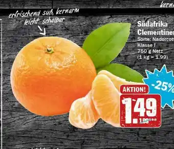 Hit Südafrika Clementinen Angebot