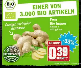 Hit Peru Bio Ingwer Angebot