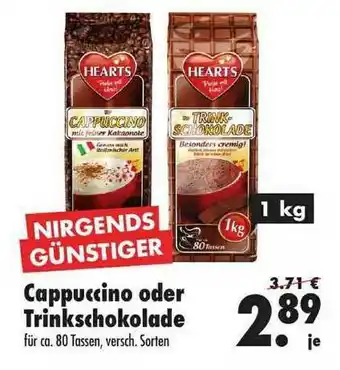 Mäc Geiz Cappucino Oder Trinkschokolade Angebot