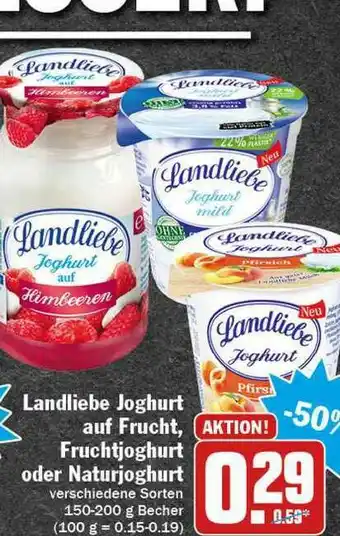 Hit Landliebe Joghurt Auf Frucht, Fruchtjoghurt Oder Naturjoghurt Angebot