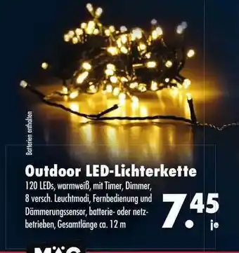 Mäc Geiz Outdoor Led-lichterkette Angebot