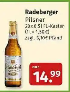 Markgrafen Radeberger Pilsner Angebot