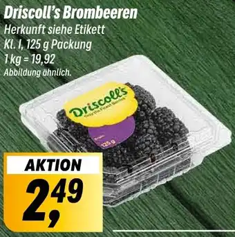 Simmel Driscoll's Brombeeren 125 g Packung Angebot