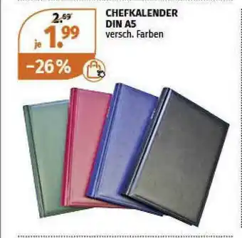 Müller Chefkalneder Din A5 Angebot