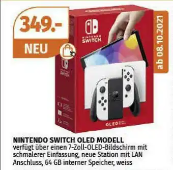 Müller Nintendo Switch Oled Modell Angebot