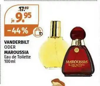 Müller Vanderbilt Oder Maroussia Angebot