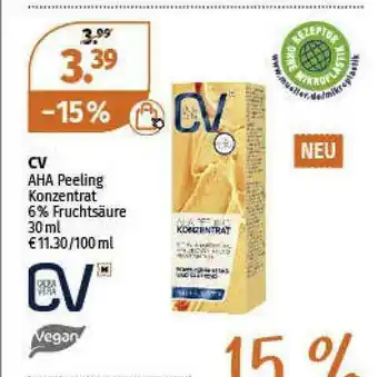 Müller Cv Aha Peeling Konzentrat Angebot