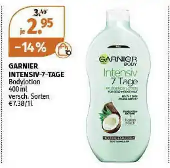 Müller Garnier Intensive 7 Tage Angebot