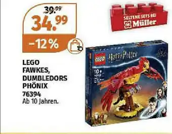 Müller Lego Fawkes, Dumbledors Phönix 76394 Angebot