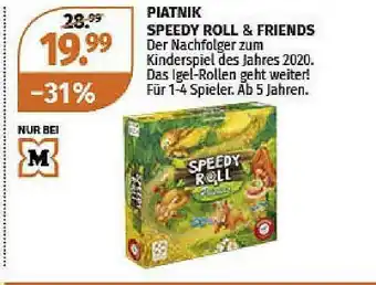 Müller Piatnik Speedy Roll & Friends Angebot