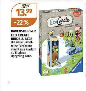 Müller Ravensburger Eco Create Birds & Bees Angebot