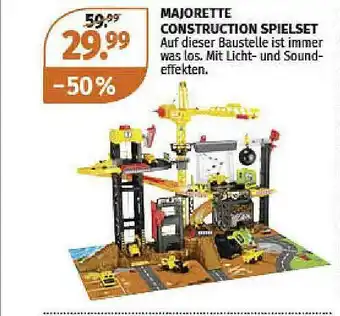 Müller Majorette Construction Spielset Angebot