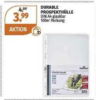 Müller Durable Prospekthülle Angebot