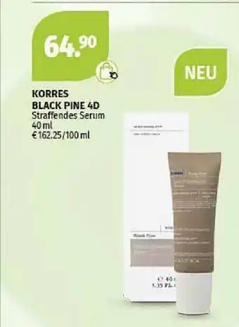 Müller Korres Black Pine 4d Angebot