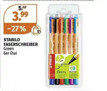 Müller Stabilo Faserschreiber Angebot