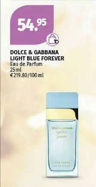 Müller Dolce & Gabbana Light Blue Forever Angebot