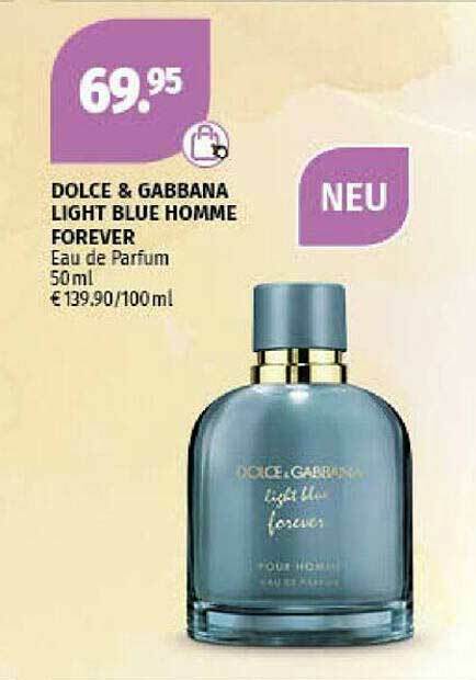 Dolce gabbana light blue muller best sale