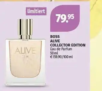 Müller Boss Alive Collector Edition Angebot