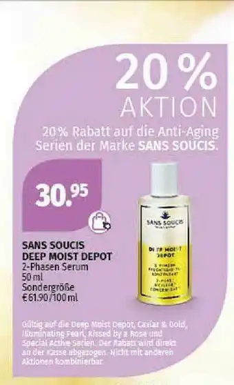 Müller Sans Soucis Deep Moist Depot Angebot