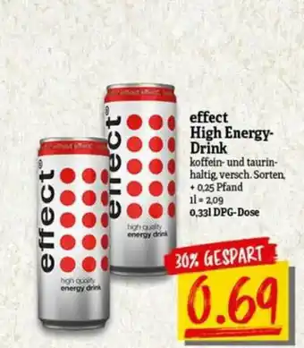 nah & gut Effect High Energy Drink Angebot