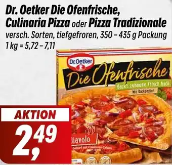 Simmel Dr. Oetker Die Ofenfrische, Culinaria Pizza oder Pizza Tradizionale 350-435 g Packung Angebot