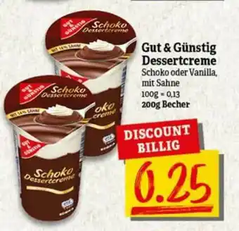 nah & gut Gut & Günstig Ddessertcreme Angebot