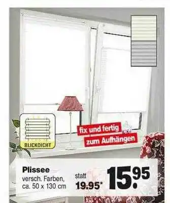 Repo Markt Plissee Angebot