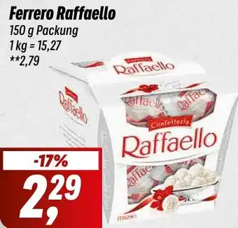 Simmel Ferrero Raffaello 150 g Packung Angebot