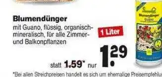 Repo Markt Blumendünger Angebot