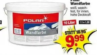 Repo Markt Polar Wandfarbe Angebot