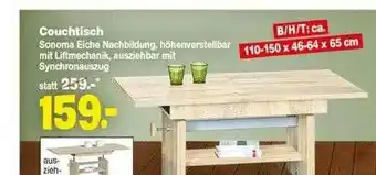 Repo Markt Couchtisch Angebot