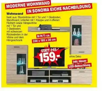 Repo Markt Wohnwand Angebot