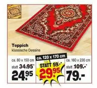 Repo Markt Teppich Angebot