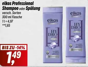 Simmel elkos Professional Shampoo oder Spülung 300 ml Flasche Angebot