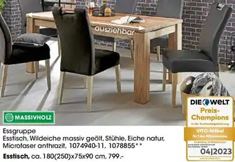 Möbel Martin Vito Esstisch Angebot