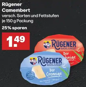 Handelshof Rügener Camembert 150 g Packung Angebot