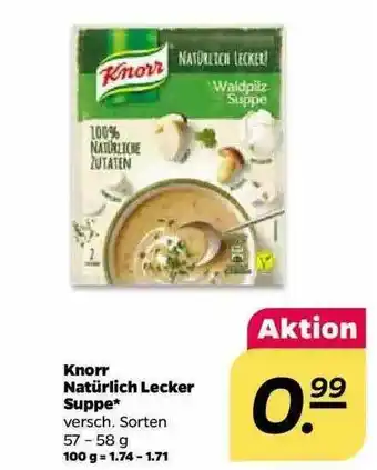 NETTO Knorr Natürlich Lecker Suppe Angebot