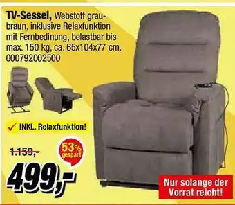 Opti Wohnwelt Tv-sessel Angebot