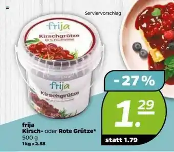 NETTO Frija Kirsch- Oder Rote Grütze Angebot