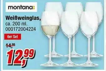 Opti Wohnwelt Montana Weißweinglas Angebot