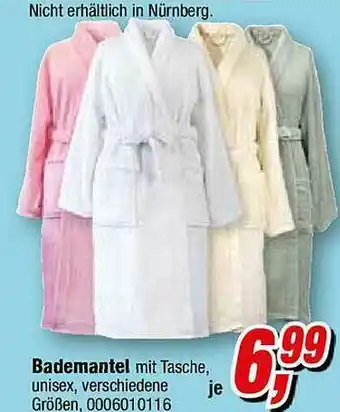 Opti Wohnwelt Bademantel Angebot