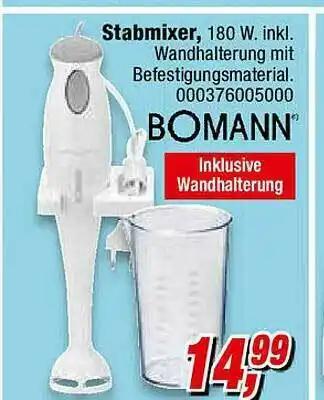 Opti Wohnwelt Bomann Stabmixer Angebot