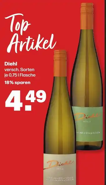 Handelshof Diehl 0,75 L Flasche Angebot