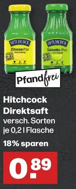 Handelshof Hitchcock Direktsaft 0,2 L Flasche Angebot