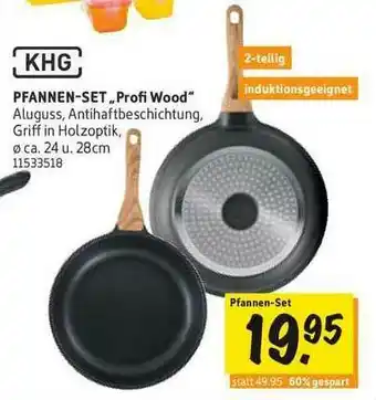 SCONTO Khg Pfannen-set „profi Wood” Angebot